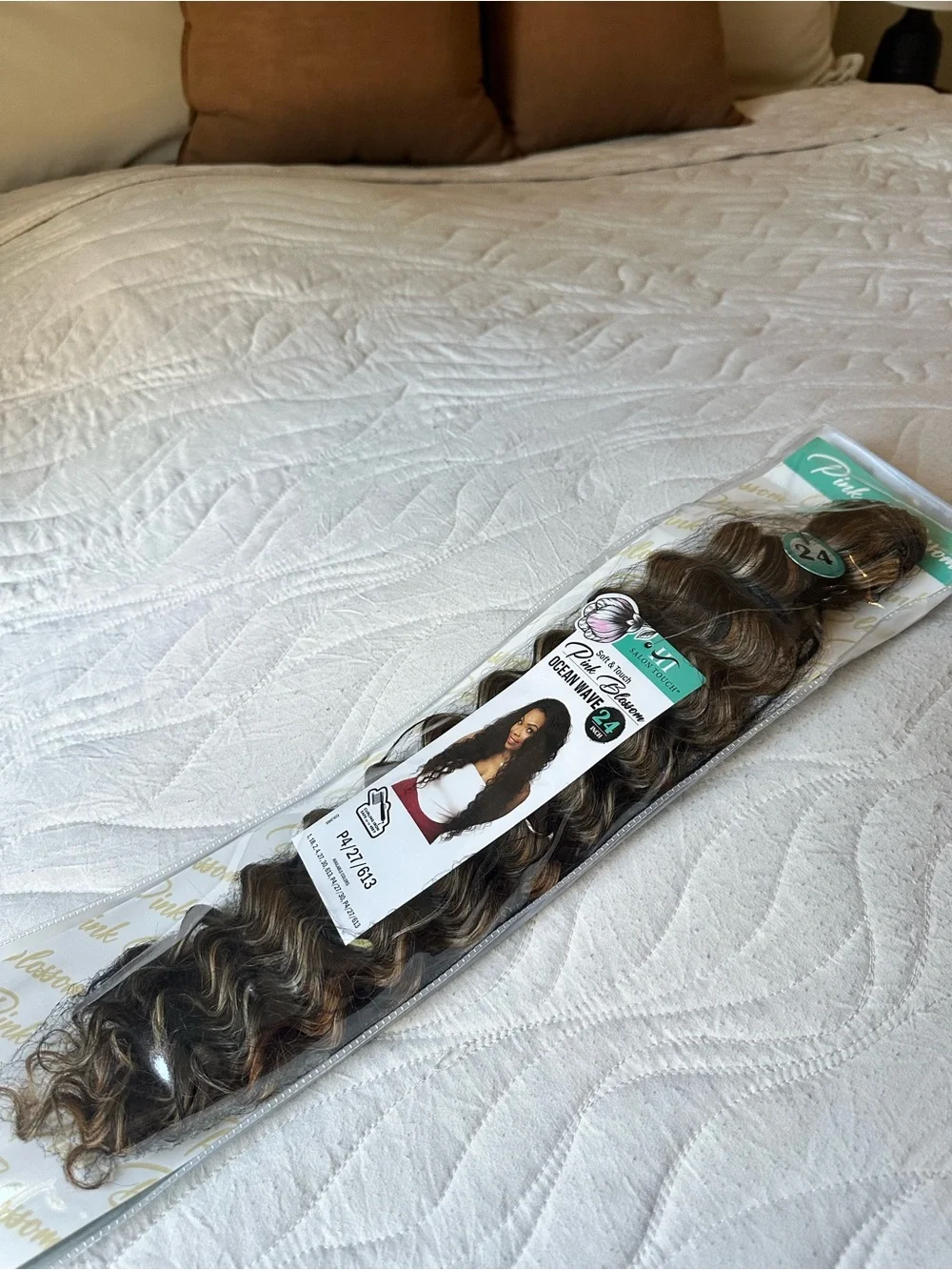 Salon Touch Pink Blossom Ocean Wave 24in Hair Bundles